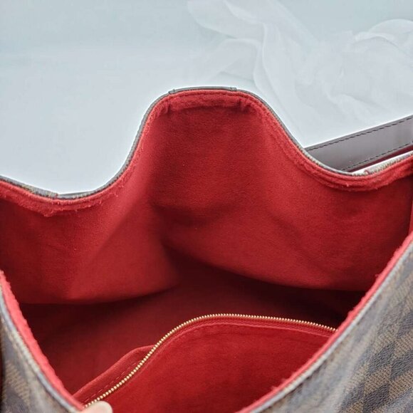 Authentic Louis Vuitton Caissa Brown Damier Ebene Canvas Shoulder Bag 700-102025 - Picture 13 of 16